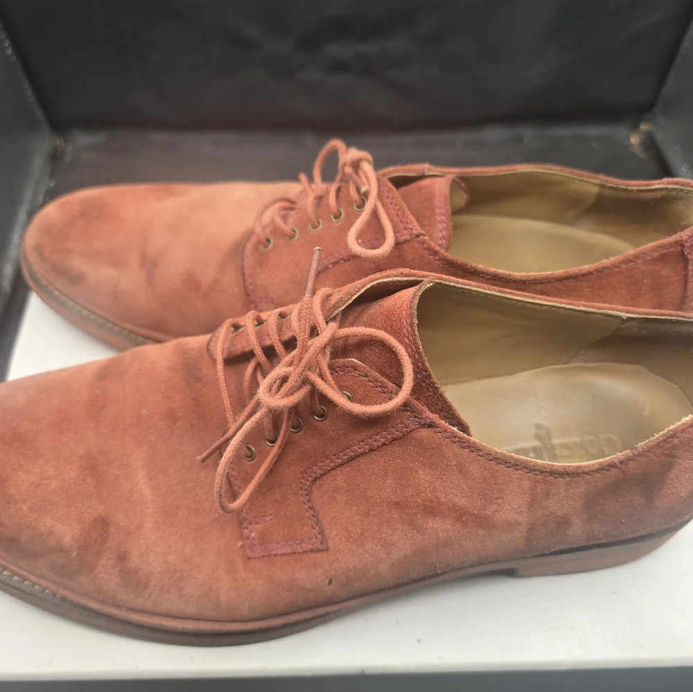 Cole Haan Men's Oxford Shoes - Burnt Orange‎ Suede